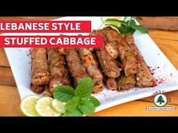 How to make Lebanese stuffed cabbage