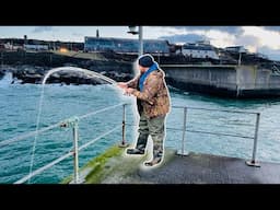 Fishing AMLWCH HARBOUR! UK Sea Fishing