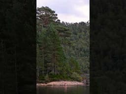 Wild swimming in the Scottish Highlands | Glen Affric #wildswimming #natureconnection