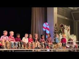 First white Christmas performance twins Logan&Landon Pre-K 2024