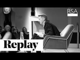 CEO Lecture: counting the cost of bowling alone I Andy Haldane I RSA REPLAY