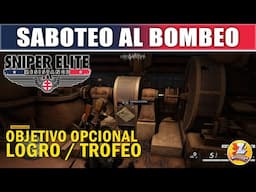 Sniper Elite Resistance - Logro / Trofeo Saboteo al bombeo (Sprung a Leak) Estación de Bombeo Presa