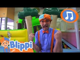 It's Time For Some Playground Fun! 🛝| Blippi Music Videos for Kids | Sing a Long | Learning Songs