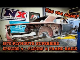 1970 Plymouth Superbird Tribute - Episode 4 - Floors & Rear Frame Rails