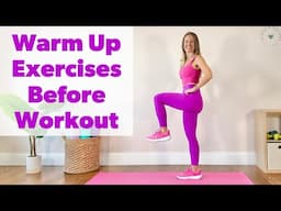 10 Minute Warm Up Exercises Before Workout!