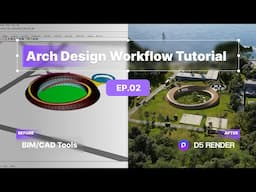 Architecture Design Workflow Tutorial EP.02 | Realistic Materials | D5 Render