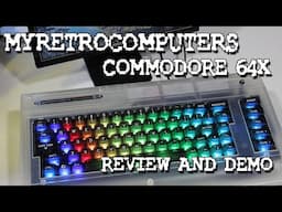 MyRetroComputers Translucent c64x Breadbin/RGB Keyboard Review