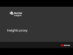 Insights proxy