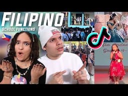 Filipino Schools SINGING COMPETITIONS / SHOWS are UNREAL! Latinos react to Filipino Schools