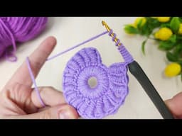 Woww wonderfull.! 💜~ You'll love this one.Crochet making online Tutorial #crochet#knitting