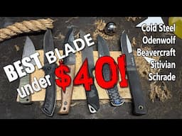 Testing Fixed Blades Under $40 To Find The Best! Part 1.