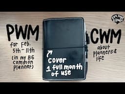 ENG) Plan With Me & Chat With Me for Feb 5th - 11th | B6 Common Planner EDC | Traveler's Notebook