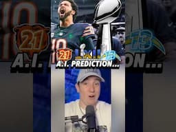 AI PREDICTS CHARGERS SB LOSS?!