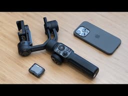 Zhiyun Smooth 5S AI Review w/ iPhone 15 Pro ft. AI Tracking