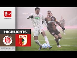 Tough Draw! | FC St. Pauli - FC Augsburg 1-1 | Highlights | Matchday 20 – Bundesliga 2024/25