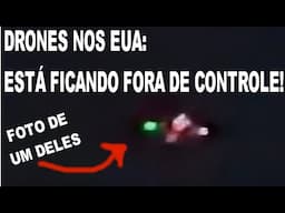 Drones nos EUA! A coisa está ficando assustadora! #dronesnewjersey #misterio