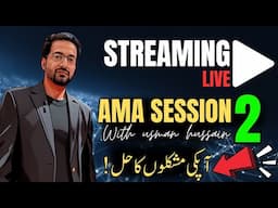 2nd LIVE AMA SESSION WITH USMAN HUSSAIN - FREE PREMIUM GROUP MEMBERSHIP Winner announcement