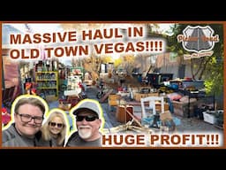 MASSIVE HAUL IN OLD TOWN VEGAS!!! HUGE PROFIT!!! Join the Journey on Picker Road!!!