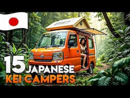 15 Japanese KEI Campers You Need to See | MINI CAMPER VAN