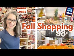 Fall Shopping | New at ALDI | Small Grocery Haul