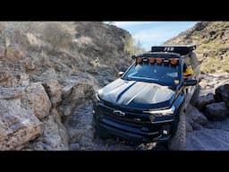 A Trail I Should NOT Have Tried | 2023 Chevy Colorado Off-roads with a Land Cruiser and Bronco PT.1