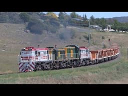 Australian diesel locomotives - SSR & JHR - Central West – February, 2015.