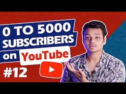 YouTube Insights: 0 to 5k Subscribers Growth Journey! 🔥