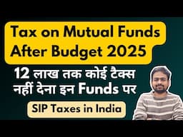 Tax on Mutual Funds in India | Mutual Fund Taxation in India | Tax on Mutual Fund Returns