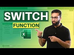 Use SWITCH function instead of nested IF function in excel | Simplify Your Formulas!