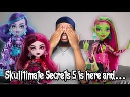 LET’S TALK!! Monster High SKULLTIMATE SECRETS 5 Draculaura, Twyla, and Venus dolls REVEALED