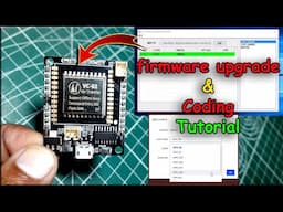 VC-02 module coding and flashing firmware tutorial | how to upload command in vc 02 module