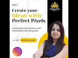 Day 1: Know your design's perfect pixel #canva #branding #trending