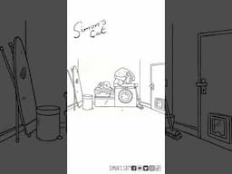 It's Laundry Day for the Cat | Simon's Cat Extra #shorts