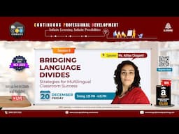 Bridging Language Divides: Strategies for Multilingual Classroom Success | 3:15-4:15 PM