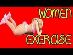 WOMEN EXERCISE WORKOUTS AT HOME. exercise for buttocks for women