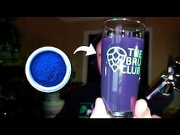 Brewing A Beer with Blue Spirulina