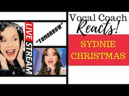 LIVE REACTION: Sydnie Christmas Audition "Tomorrow" BGT Golden Buzzer!