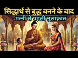 जब बुद्ध का सामना उनकी पत्नी से हुआ ? When Buddha Met His Wife ?A Buddha Story