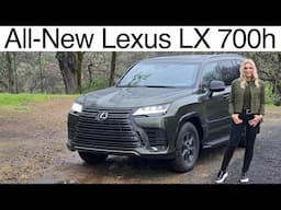 The luxury hybrid body-on-frame 2025 Lexus LX 700h review // This or GX?