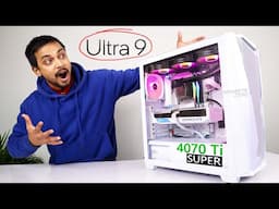 I Build GTA 6 Ready Flagship Gaming PC Build - Ultra 9 | RTX 4070ti | 32GB 🔥