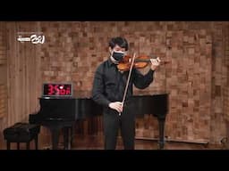 Joseph Hsia performs Bach's Solo Sonata in A minor, BWV 1003