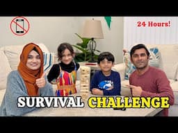 LIVING WITHOUT DEVICES FOR 24 HOURS | SEHRISH & LUQMAN FAMILY !