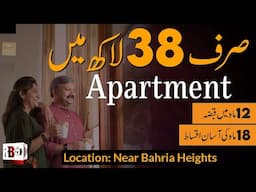 Looking for an Affordable home? | Own your Dream Apartment in Bahria Town Karachi for just 38 lacs!