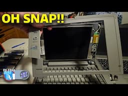 This Retro Laptop Repair Did NOT Go as Planned - Toshiba Satellite Pro 400CDT