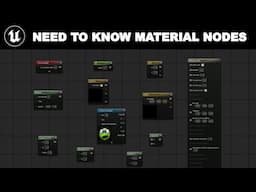 All Unreal Engine Beginner Material Nodes You Need To Know About