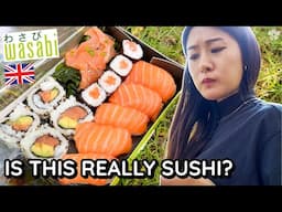 I’m Japanese and I Tried Wasabi's Sushi in London 🍣 My Honest Opinion