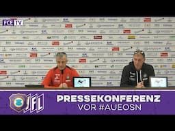 Die Pressekonferenz vor dem Heimspiel gegen den VfL Osnabrück