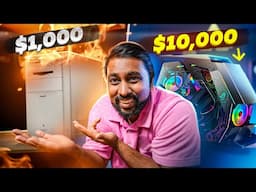 Can a Pro Gamer With a $1,000 Aliexpress PC Beat an Amateur with a $10,000 PC ?