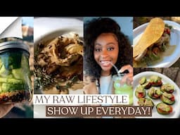 A Day In The Life Of A Raw Vegan | What I Eat + Recipes | Yesoul G1M Plus Indoor Bike