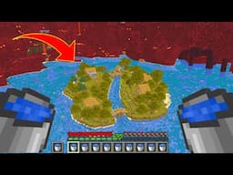 I Put An Entire Ocean In The Nether In Minecraft Hardcore